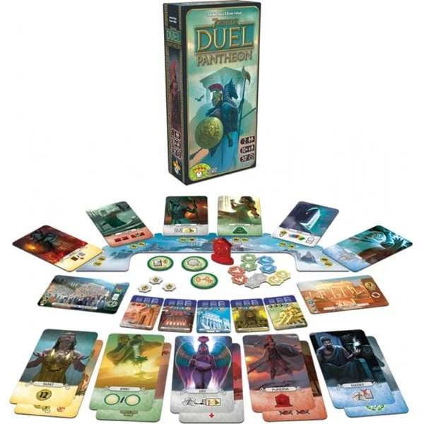 Asmodee 7 Wonders Duel - Pantheon, Brettspiel – Bild 2