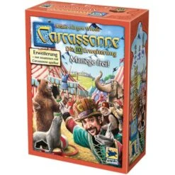 Asmodee Carcassonne - Manege Frei!, Brettspiel