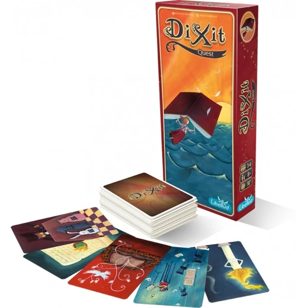 Asmodee Dixit 2 - Big Box (Quest), Kartenspiel – Bild 3