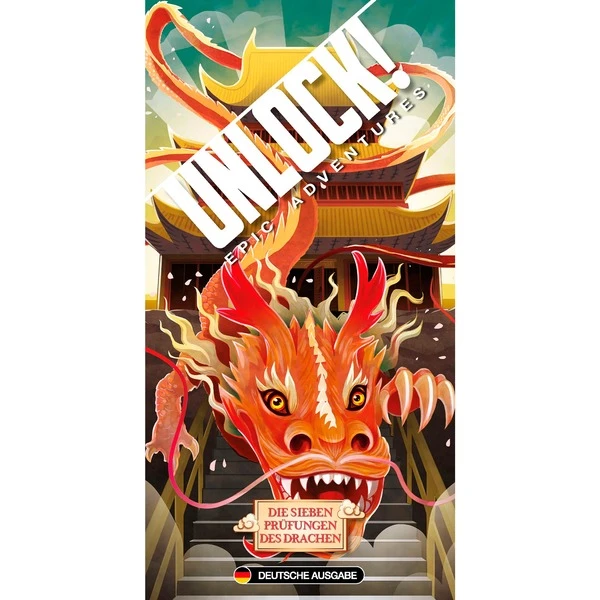 Asmodee Unlock! Die Sieben Prüfungen Des Drachen, Kartenspiel – Bild 3