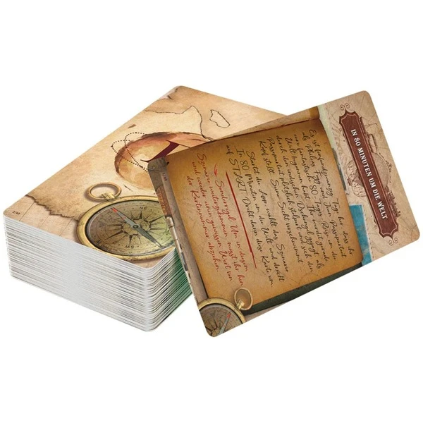 Asmodee Unlock! In 80 Minuten Um Die Welt, Kartenspiel – Bild 2