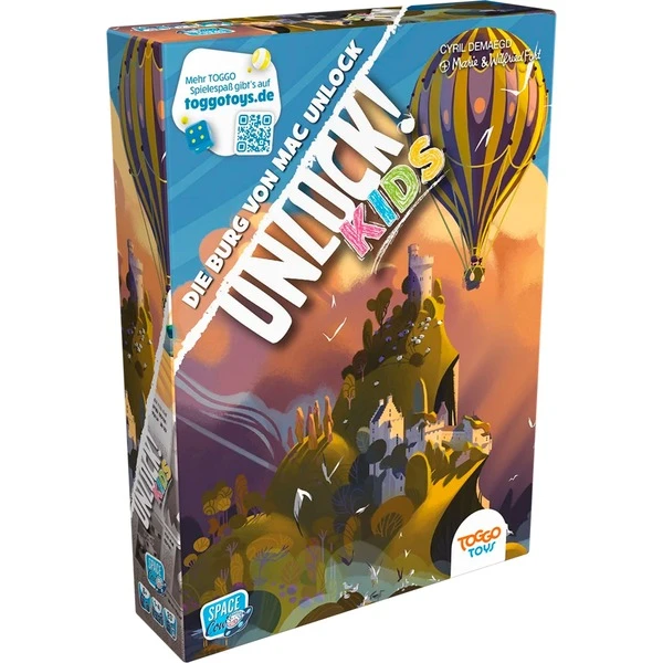 Asmodee Unlock! Kids - Die Burg Von Mac Unlock, Kartenspiel
