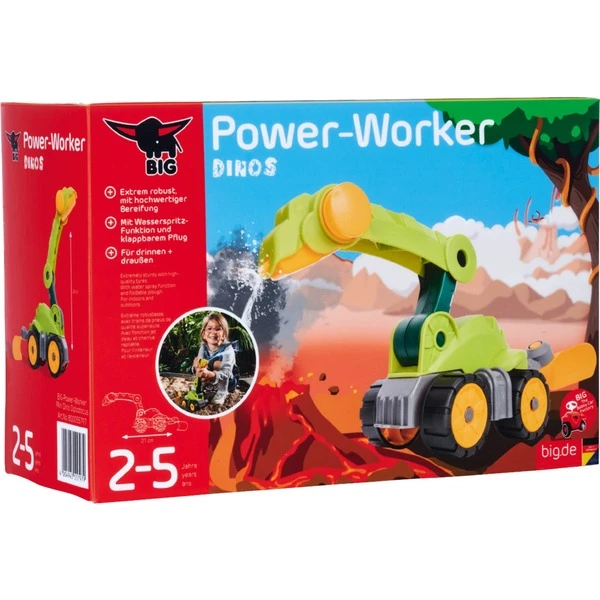 BIG Power-Worker Mini Dino Diplodocus, Spielfahrzeug – Bild 4