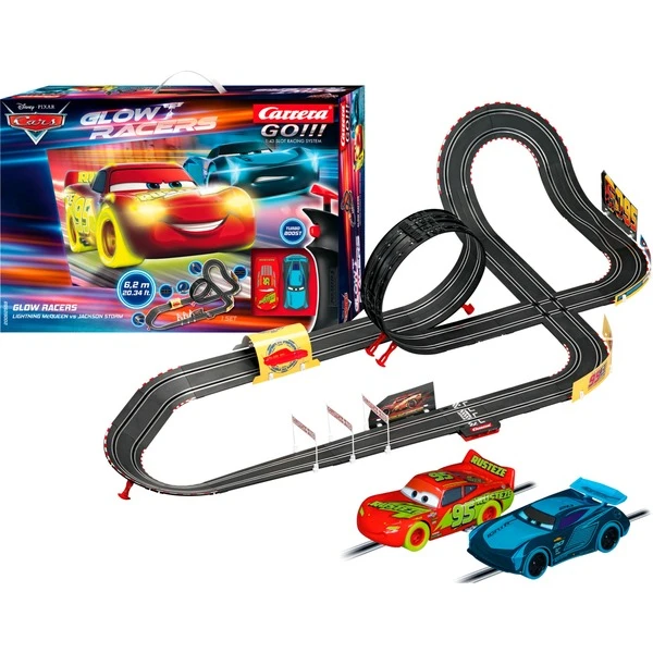 Carrera GO!!! Disney·Pixar Cars - Glow Racers, Rennbahn – Bild 2
