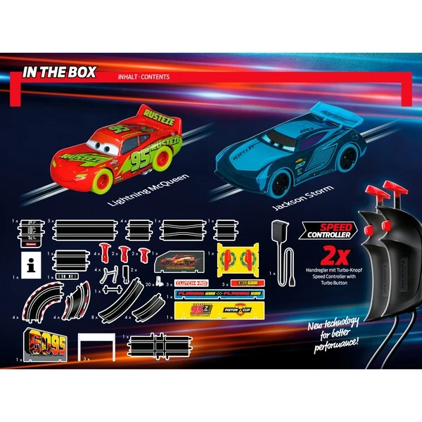 Carrera GO!!! Disney·Pixar Cars - Glow Racers, Rennbahn – Bild 4