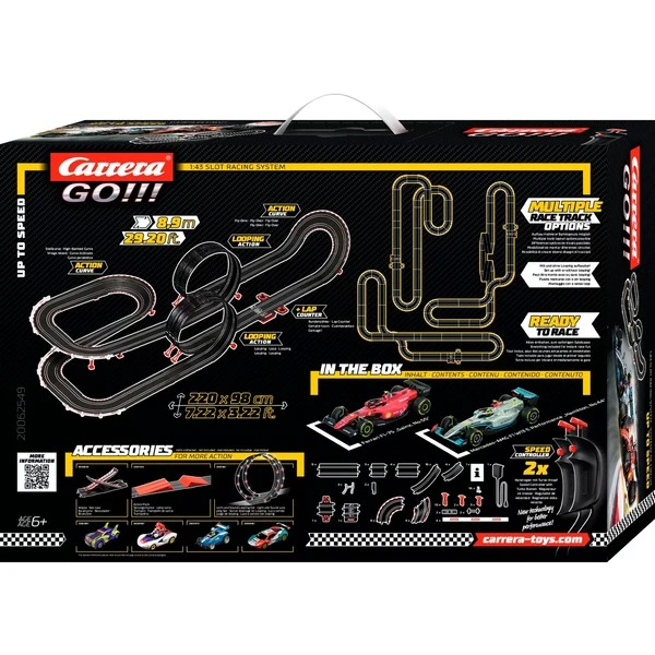 Carrera GO!!! Up To Speed, Rennbahn – Bild 2