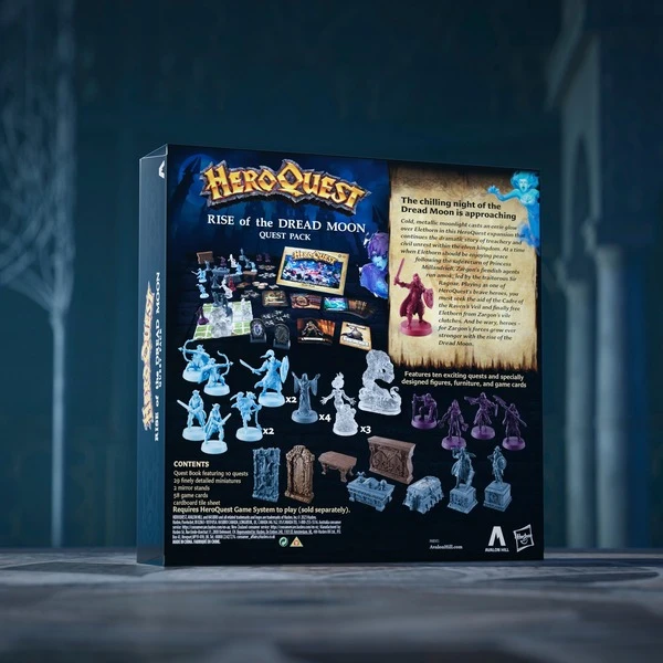 Hasbro Avalon Hill HeroQuest - Der Mond Des Schreckens Abenteuerpack, Brettspiel – Bild 11