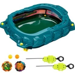 Hasbro Beyblade Burst QuadStrike Light Ignite Battle Set, Geschicklichkeitsspiel