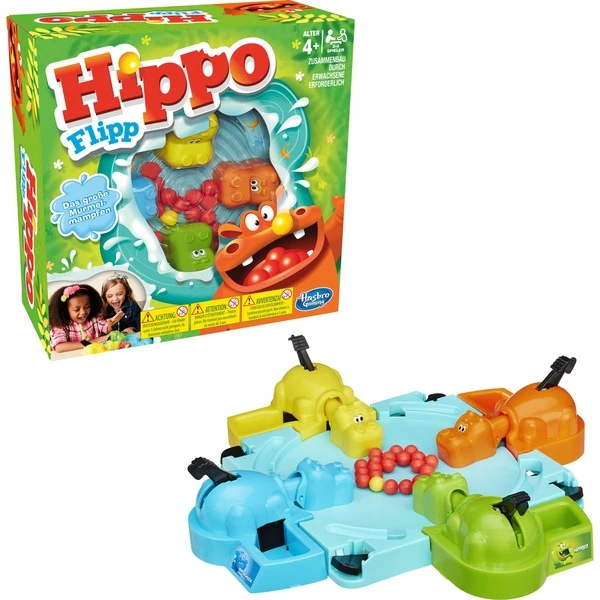 Hasbro Hippo Flipp, Geschicklichkeitsspiel – Bild 3