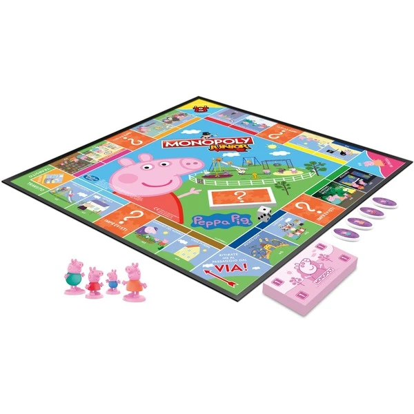 Hasbro Monopoly Junior: Peppa Wutz, Brettspiel – Bild 3