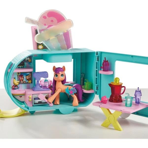 Hasbro My Little Pony Sunny Starscout Smoothie Truck, Spielfahrzeug – Bild 4