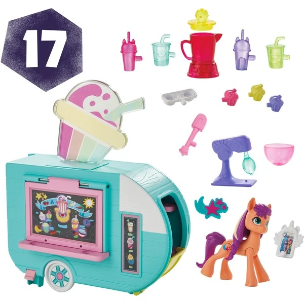 Hasbro My Little Pony Sunny Starscout Smoothie Truck, Spielfahrzeug – Bild 5