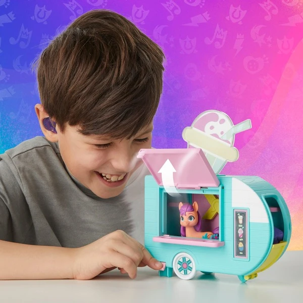 Hasbro My Little Pony Sunny Starscout Smoothie Truck, Spielfahrzeug – Bild 7