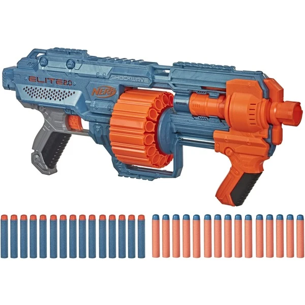 Hasbro Nerf Elite 2.0 Shockwave RD-15, Nerf Gun