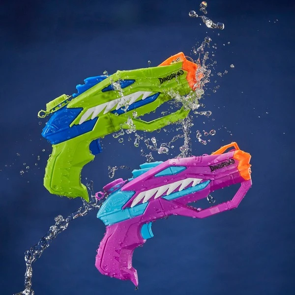 Hasbro Nerf Super Soaker DinoSquad Raptor Surge Dual Pack, Wasserpistole – Bild 11
