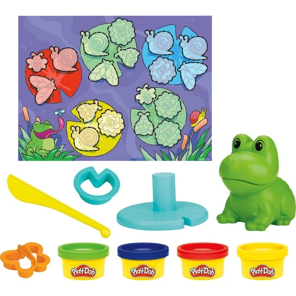 Hasbro Play-Doh Farbi, Der Frosch, Kneten – Bild 2