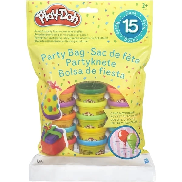 Hasbro Play-Doh Partyknete Mit Stickern, Kneten – Bild 2