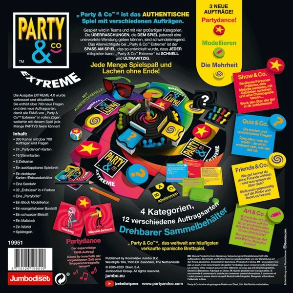 Jumbo Party & Co. Extreme 4.0, Brettspiel – Bild 3