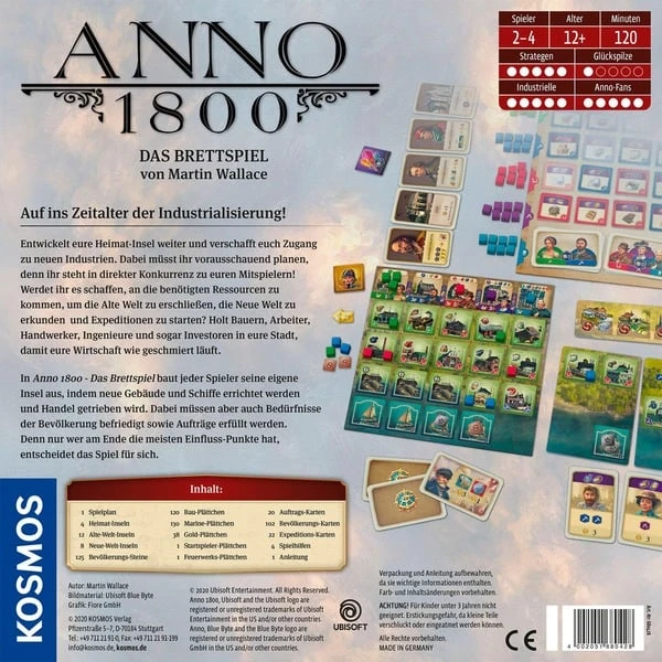KOSMOS Anno 1800, Brettspiel – Bild 3