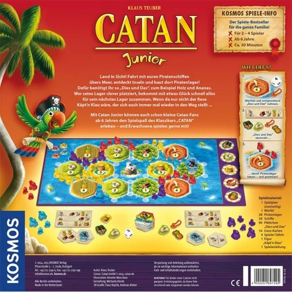 KOSMOS CATAN Junior, Brettspiel – Bild 2