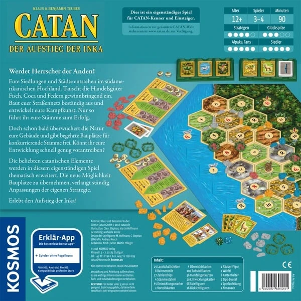KOSMOS CATAN - Der Aufstieg Der Inka, Brettspiel – Bild 3