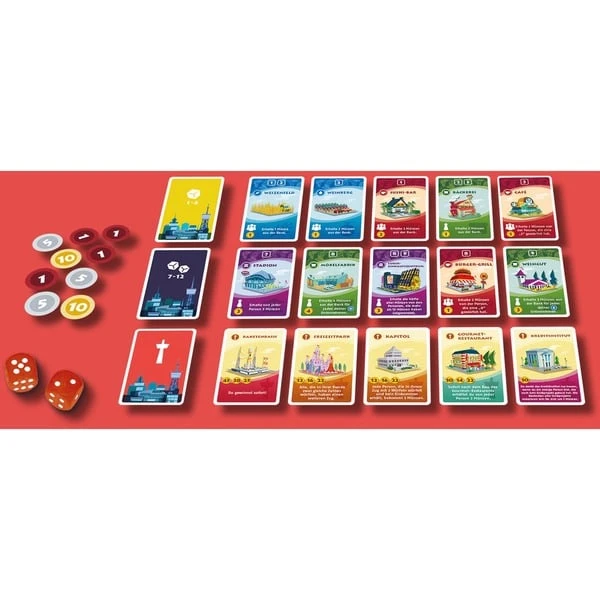 KOSMOS Machi Koro - Die Neue Stadt, Kartenspiel – Bild 2