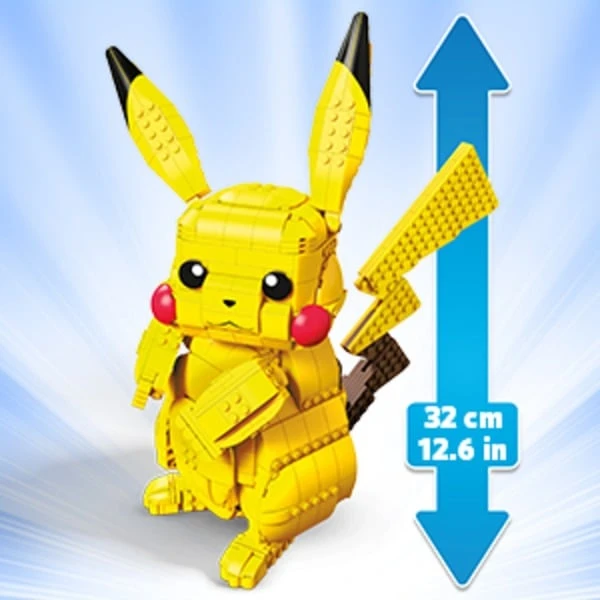 MEGA Pokémon Jumbo Pikachu, Konstruktionsspielzeug – Bild 5