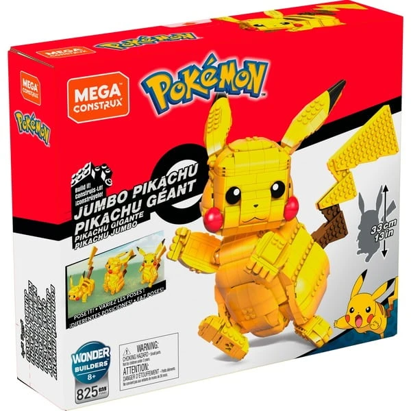 MEGA Pokémon Jumbo Pikachu, Konstruktionsspielzeug – Bild 8