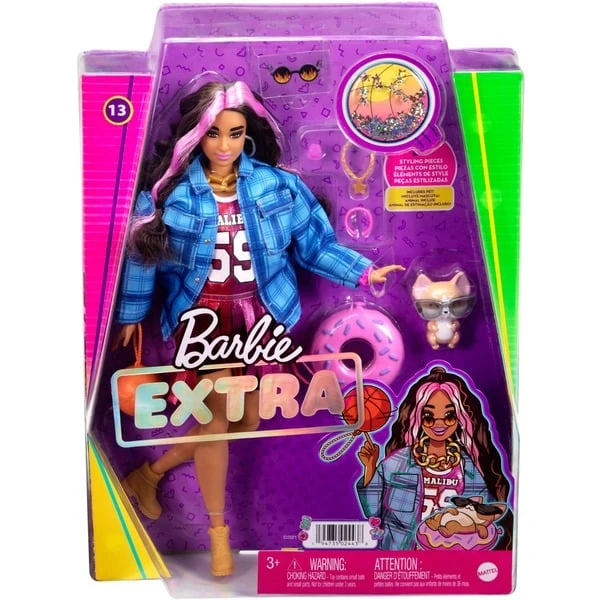 Mattel Barbie Extra Puppe Basketball-Look – Bild 8