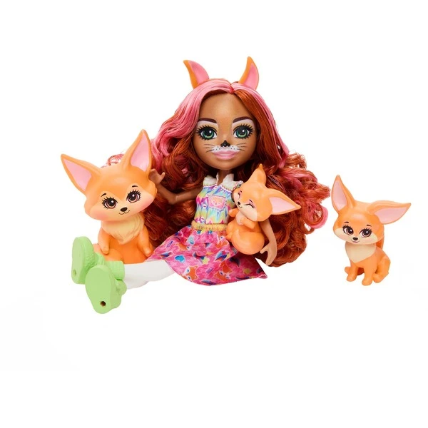 Mattel Enchantimals Filigree Fuchs Familie, Puppe – Bild 2