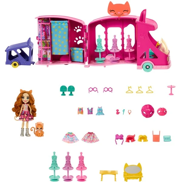 Mattel Enchantimals Modenschau-Mobil, Spielfahrzeug – Bild 2