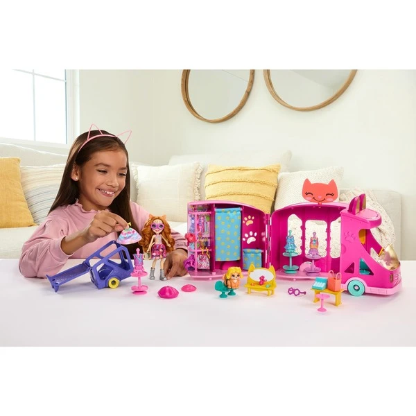 Mattel Enchantimals Modenschau-Mobil, Spielfahrzeug – Bild 6