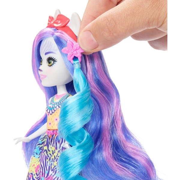 Mattel Enchantimals Zebra Deluxe, Puppe – Bild 4