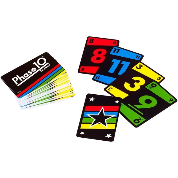 Mattel Games Phase 10 Strategy, Brettspiel – Bild 3