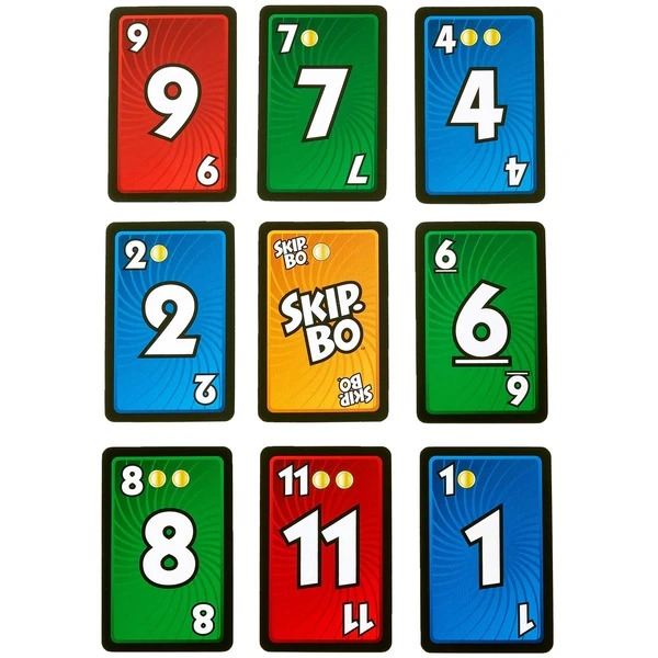 Mattel Games Skip-Bo Masters, Kartenspiel – Bild 5