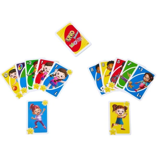 Mattel Games UNO Junior Move, Kartenspiel – Bild 3