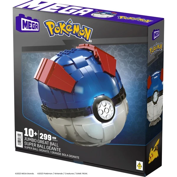 Mattel MEGA Pokémon Jumbo Superball, Konstruktionsspielzeug – Bild 9