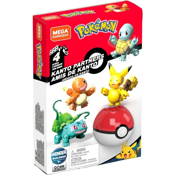 Mattel MEGA Pokémon Kanto Partners, Konstruktionsspielzeug – Bild 8