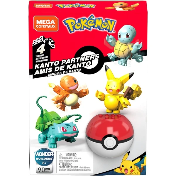 Mattel MEGA Pokémon Kanto Partners, Konstruktionsspielzeug – Bild 9