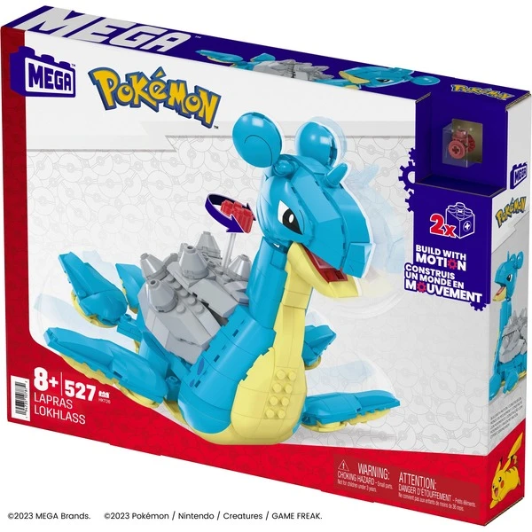 Mattel MEGA Pokémon Lapras, Konstruktionsspielzeug – Bild 11