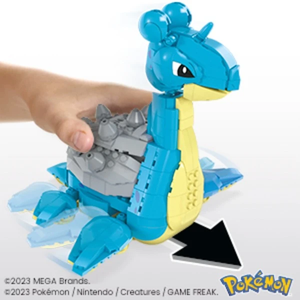 Mattel MEGA Pokémon Lapras, Konstruktionsspielzeug – Bild 3