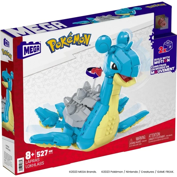 Mattel MEGA Pokémon Lapras, Konstruktionsspielzeug – Bild 9