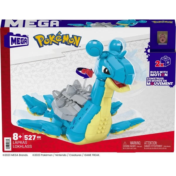 Mattel MEGA Pokémon Lapras, Konstruktionsspielzeug – Bild 10