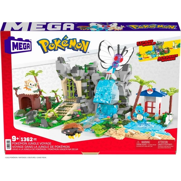Mattel MEGA Pokémon Ultimative Dschungel-Expedition, Konstruktionsspielzeug – Bild 5