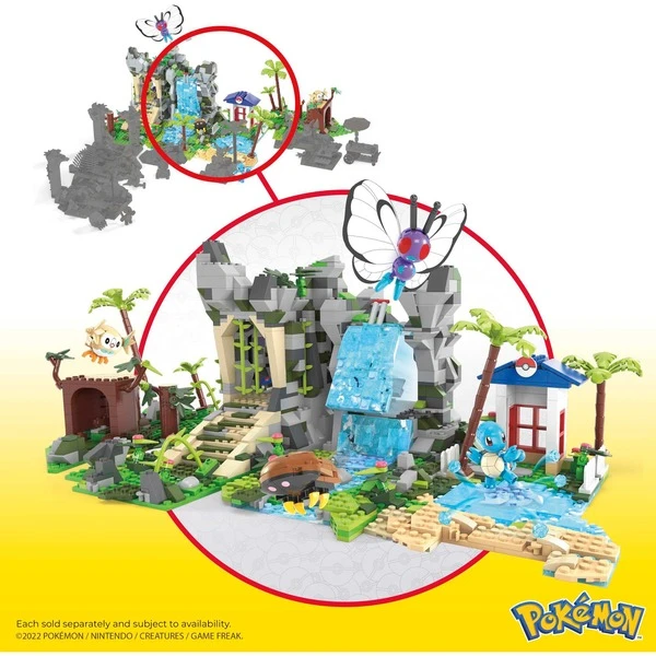 Mattel MEGA Pokémon Ultimative Dschungel-Expedition, Konstruktionsspielzeug – Bild 6