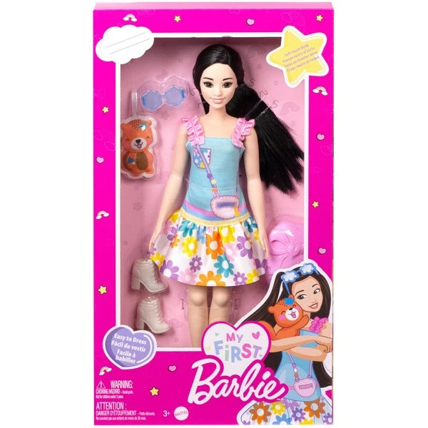 Mattel My First Barbie Renee Mit Fuchs (schwarzeHaare), Puppe – Bild 7