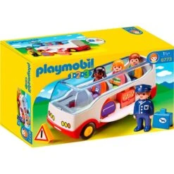 PLAYMOBIL 6773 1.2.3 Reisebus, Konstruktionsspielzeug