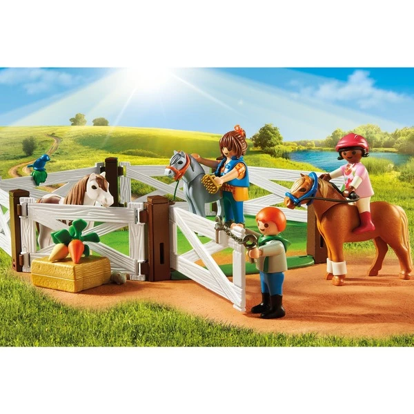 PLAYMOBIL 6927 Country Ponyhof, Konstruktionsspielzeug – Bild 4