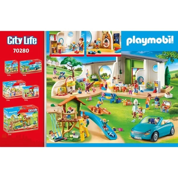 PLAYMOBIL 70280 City Life KiTa "Regenbogen", Konstruktionsspielzeug – Bild 4