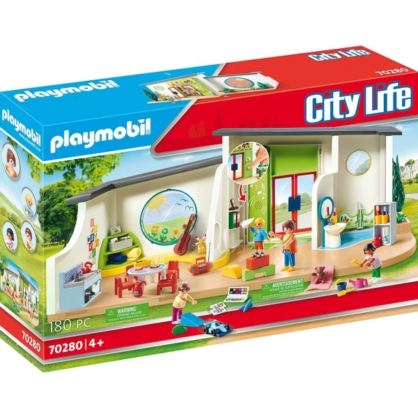 PLAYMOBIL 70280 City Life KiTa "Regenbogen", Konstruktionsspielzeug